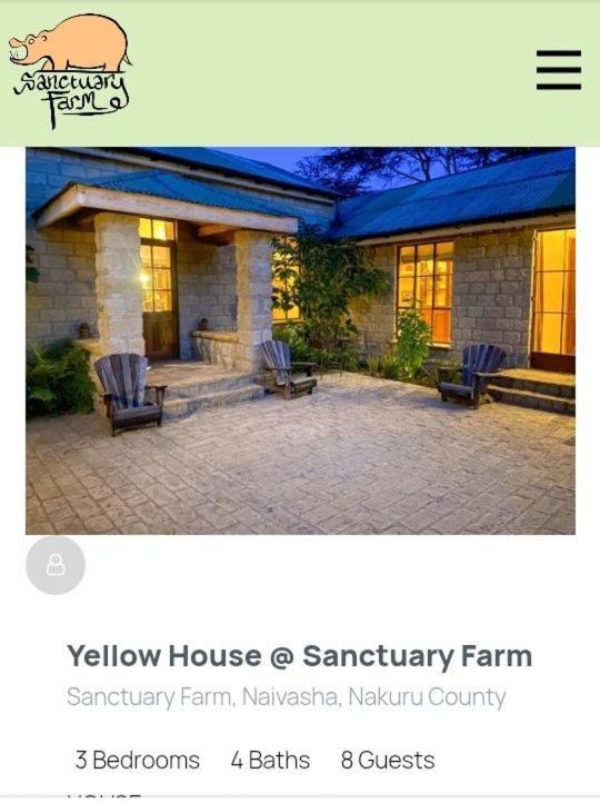 Sanctuary Farm Naivasha Villa Eksteriør billede